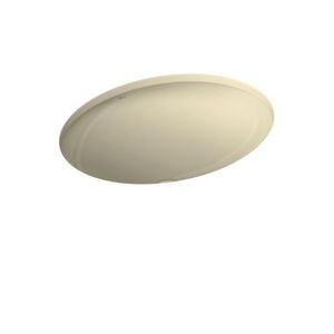 Cuba de Embutir Oval 48,5x37,5cm L37 Creme DECA