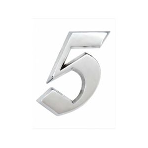 Número em Alumínio "5" Luxo COSTA NAVARRO