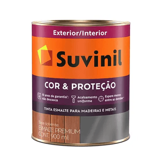 Esmalte Fosco Cor e Proteção 900ml Branco SUVINIL