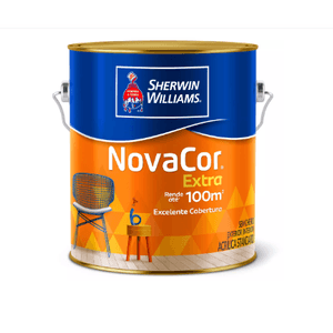 Acrílico Fosco Extra 3,6L Cereja NOVACOR