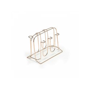 Escorredor de Copos Bancada Rose Gold ARTHI