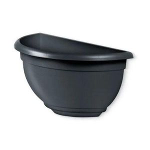 Vaso de Parede Médio 31,6cm Preto NUTRIPLAN