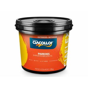 Impermeabilizante Acrílico Ciaflex Paredes 18KG Branco CIACOLLOR