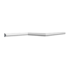 Roda Meio Perfil de Poliestireno CW10 2M Branco HOMESTAR