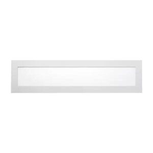 Plafon de Led de Embutir 30W Bivolt Retangular Branco BRONZEARTE