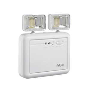 Luminária de Emergência Led 1200 Lúmens Bivolt ELGIN