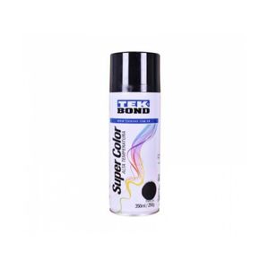 Tinta Spray Alta Temperatura Preto 350Ml TEKBOND