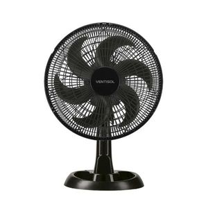 Ventilador de Mesa Turbo ECO 30cm Preto 127V VENTISOL