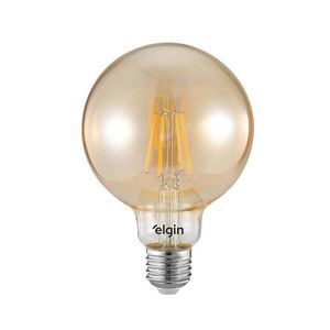 Lâmpada Led Filamento Smart G95 Bivolt ELGIN