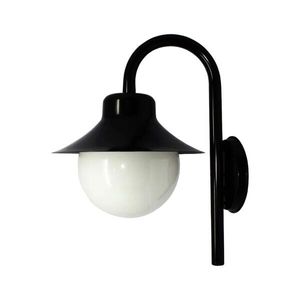 Arandela Colonial Saturno 228 E27 Preto IDEAL ILUMINAÇÃO