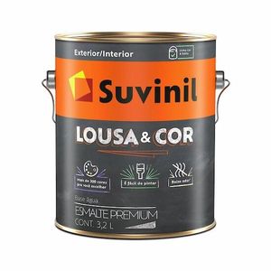 Esmalte Acetinado Lousa e Cor 3,2L Base C SUVINIL