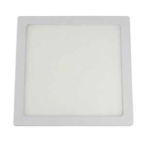 Plafon de Led de Embutir 24W Bivolt 3000K Quadrado Branco BRONZEARTE