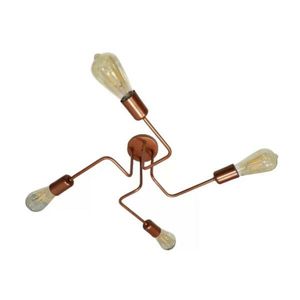 Plafon Sputnik Aranha 4xE27 Cobre ENERLUX