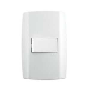 Interruptor Paralelo Slim 4x2 Branco 10A ILUMI