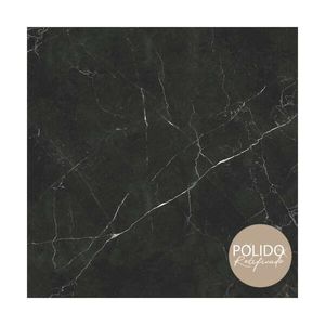 Piso Polido Retificado 87x87cm Soberano Black FORMIGRES