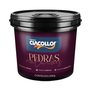 Textura Pedras Naturais 20Kg Ônix CIACOLLOR