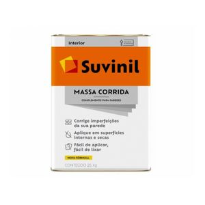 Massa Corrida PVA 25Kg SUVINIL