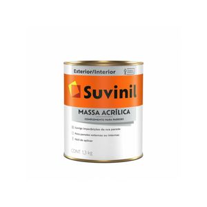 Massa Acrílica 1,3Kg SUVINIL