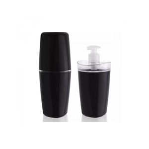 Conjunto de Bancada para Banheiro Tule Preto OU