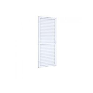 Porta laminada 215X85X6,5 RIOBRAS Branca