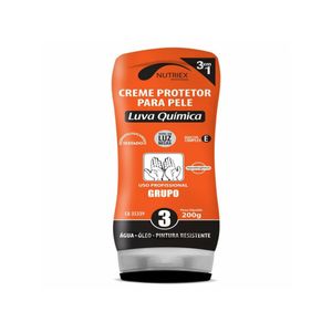 Creme de Proteção para Mãos Luva Química 200g NUTRIEX