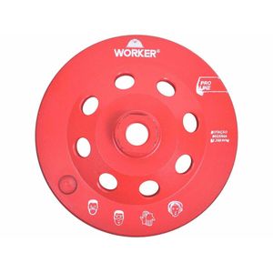 Rebolo Diamantado Turbo 7" WORKER