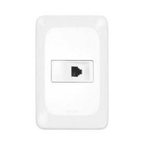 Tomada para Telefone RJ11 Pial Pop 4x2 Branco LEGRAND