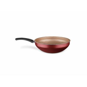 Frigideira Antiaderente Wok 28cm Cereja MTA