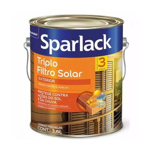 Verniz Filtro Solar Natural 3,6L SPARLACK