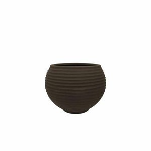 Vaso Esfera Lattice 34cm Café JAPI