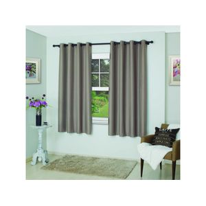 Cortina Rubi Blackout Taupe 2,60X1,70m BELLA JANELA