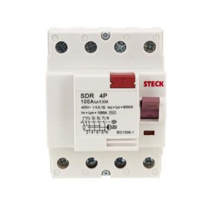 Dispositivo Interruptor DR 4P 30MA 100A STECK