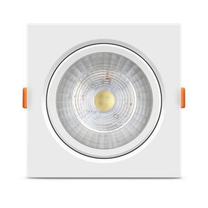 EcoSpot Led de Embutir Par20 Quadrado 7W 2700K Bivolt ELGIN