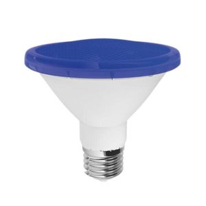 Lâmpada Led PAR30 10W Azul Bivolt LUMINATTI