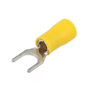 Terminal Laminado Tipo Forquilha 4-6mm² Amarelo CRIMPER
