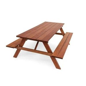 Mesa Rústica para Jardim Jatoba MADEBAL