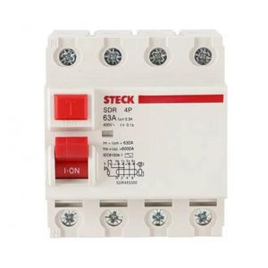 Dispositivo Interruptor DR 4P 30MA 63A STECK