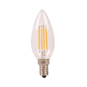 Lâmpada Led Vela Filamento 4W E14 2700K Bivolt LUMINATTI