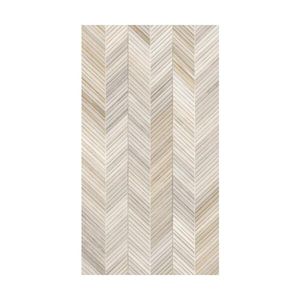 Revestimento Cerâmico Brilhoso Retificado 32x59cm Sisal Bege LUME