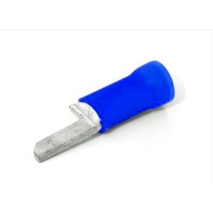 Terminal Elétrico Tipo Pino Tubular 16mm Azul CRIMPER