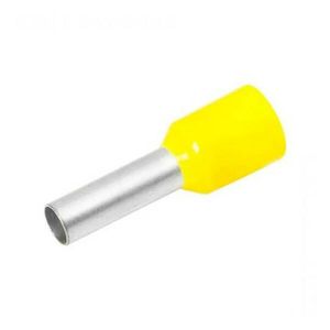 Terminal Elétrico Tipo Ilhós 25mm Amarelo CRIMPER