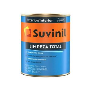 Tinta Acrílica Fosca Limpeza Total Base 800ml SUVINIL