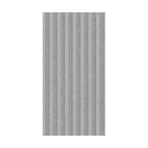 Revestimento Ripado Cimento Plus Acetinado Retificado 45x90cm LUME CERÂMICA