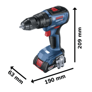 Furadeira/Parafusadeira 2 BAT IMP GSB18V50 Bivolt BOSCH