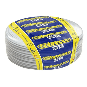 Cabo Flexível Antichamas 4mm Rolo com 15m 750V COBRECOM