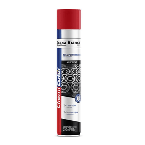 Graxa Lítio Branca Spray 250ml CHEMICOLOR