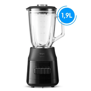 Liquidificador Super Force SC Preto 127V 1,9L ELGIN