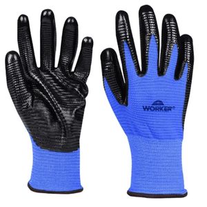 Luva Banho Borracha Nitrilica WK23 WORKER G