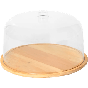 Boleira Bambu 30cm com Tampa PARAMOUNT