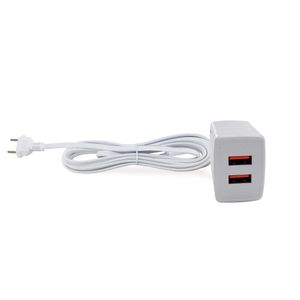 Carregador de  Celular USB A+A Branco FORCE LINE